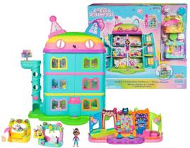 Casa Mágica Boneca Gabby'S Dollhouse Deluxe Som E Acessórios