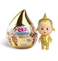 Casa Mágica Cry Babies Magic Tears Dourada com 9 Acessórios