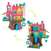 Casa na Floresta Casinha na Árvore Playset Brinquedo X-Plast - Homeplay