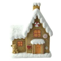 Casa natal ginger ursinho e doces c/ led - 38cm Casa natal ginger ursinho e doces c/ led - 38cm