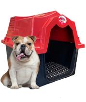 Casa Para Cachorro Casinha Cães Plástico N4 JelPlast