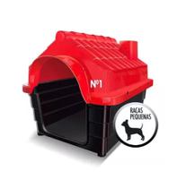 Casa Para Cachorro Gato Porte Pequeno N1 Resistente Vermelho