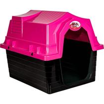 Casa Para Cães Jel Plast Plástica N1 - Rosa