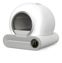 Casa Para Gato Com Wifi Inteligente Sensor Auto Limpante Branco Casa Para Gato Com Wifi Inteligente Sensor Auto Limpante Branco
