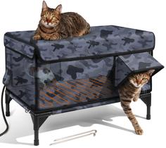 Casa para Gato Lamlingo - À Prova D'Água, Camuflada e Aquecida