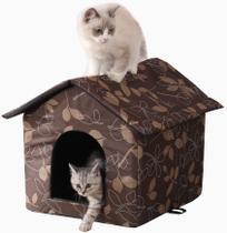 Casa para Gatos ao Ar Livre H HONG RI SHENG - Impermeável (M) Casa para Gatos ao Ar Livre H HONG RI SHENG - Impermeável (M)