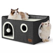 Casa para Gatos Bedsure Extra Larga - Cinza Escuro