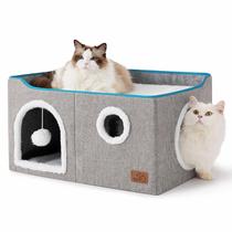 Casa para Gatos Bedsure Extra Larga - Cinza