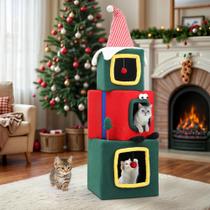 Casa para Gatos DWVO de 3 Andares - 60cm - Para Gatos Grandes Casa para Gatos DWVO de 3 Andares - 60cm - Para Gatos Grandes
