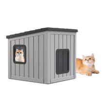 Casa para Gatos Externa DRATO Impermeável PP 63x55x56cm