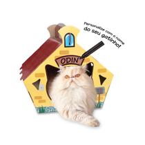 Casa Para Gatos Toca de Gato com Nome Personalizado - CatMyPet