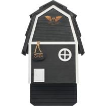 Casa para morcegos WildYard Big Bat Barn de cedro com 2 câmaras Casa para morcegos WildYard Big Bat Barn de cedro com 2 câmaras