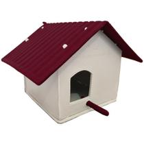 Casa para pássaros kit com 5 casinha Plástico recicado Casa para pássaros kit com 5 casinha Plástico recicado