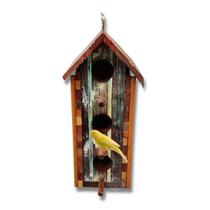 Casa Passarinho em Madeira de Demolição 3 Andar Sudeste Rústico