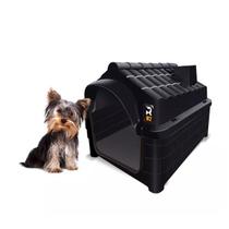 Casa Pet Casinha de Cachorros Pequeno Gatos Preto Oferta