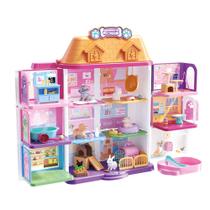 Casa Pet de Brinquedo Infantil com Animais e Acessórios