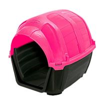 Casa Plast Pet Stone House para Cães Rosa - Tamanho 3