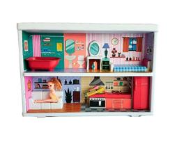 Casa Quarto Sala + Cozinha + Banheiro + Boneca Infantil - Lua de cristal
