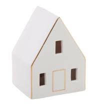 Casa Refugio de Luz 7cm x 6cm x 9cmcm Cerâmica Wolff Casa Refugio de Luz 7cm x 6cm x 9cmcm Cerâmica Wolff