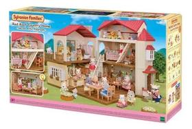 Casa Sylvanian Families Do Telhado Vermelho Com Luzes Epoch