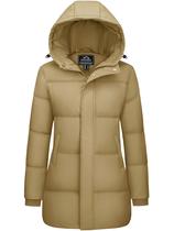 Casaco acolchoado de inverno MAGCOMSEN Long Down Puffer Jacket feminino
