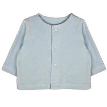 Casaco Bebê Básico Plush by Bibe - Azul bebê