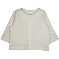 Casaco Bebê Básico Plush - Off White - Bibe