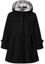Casaco Betusline para meninas com capuz, trincheira, outono, inverno, 7-8 anos Casaco Betusline para meninas com capuz, trincheira, outono, inverno, 7-8 anos