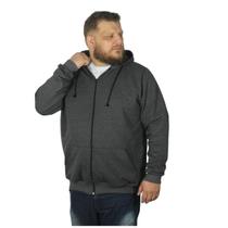 Casaco Blusa Moletom Plus Size Masculino Peluciado Com Zíper E Capuz Jaqueta Casaco Blusa Moletom Plus Size Masculino Peluciado Com Zíper E Capuz Jaqueta