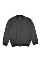 Casaco Blusão Aberto Moletom Denim Preto Manga Longa com 2 Bolsos Dockston - Estilo Casual Sofisticado