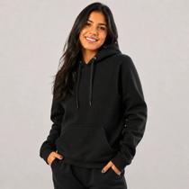 Casaco Blusão Moletom Feminino Bolso Canguru Capuz Moda Dandar Casaco Blusão Moletom Feminino Bolso Canguru Capuz Moda Dandar