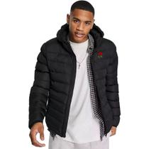 Casaco Bobojaco Jaqueta De Frio Puffer Masculino Estampado - Hyve