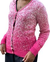 Casaco Botões casaquinho Básico tricô Blusa de frio