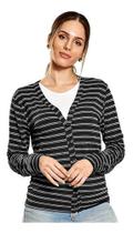Casaco Cardigan C/botões Em Molecotton Encorpado P Ao Gg Casaco Cardigan C/botões Em Molecotton Encorpado P Ao Gg