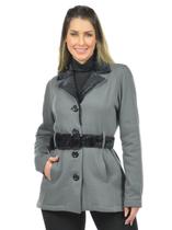 Casaco Cinto Pele Fenomenal