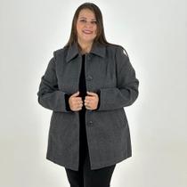 Casaco City Lady Médio Plus Size Feminino