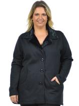 Casaco Conforto Plus Size Fenomenal Casaco Conforto Plus Size Fenomenal