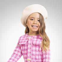 Casaco cropped infantil