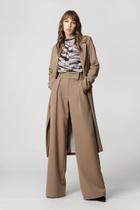 Casaco de alfaiataria forrado trimix