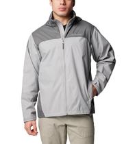 Casaco de chuva Columbia Glennaker Lake II para homem cinza XL