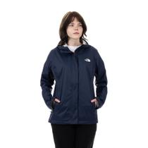 Casaco de chuva feminino com capuz impermeável THE NORTH FACE Venture 2 (tamanho padrão e plus size), Summit Navy, grande Casaco de chuva feminino com capuz impermeável THE NORTH FACE Venture 2 (tamanho padrão e plus size), Summit Navy, grande
