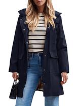 Casaco de chuva SaphiRose impermeável leve para mulheres Casaco de chuva SaphiRose impermeável leve para mulheres