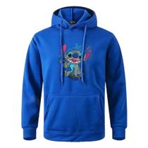 Casaco De Frio Lilo E Stitch Agasalho Adulto Estampado