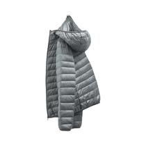 Casaco De Inverno Masculino plus Size Com Capuz, Jaqueta De Plumas De Pato Branco, Ultraleve, Slim