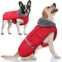 Casaco de inverno para cães, jaqueta impermeável Doglay para climas frios