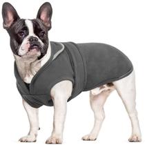 Casaco de inverno para cães Kuoser Canvas Warm Refletive Fleece Grey