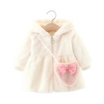 Casaco De Inverno Para Meninas Recém-Nascidas Com Capuz De Pelúcia E Algodão, Manga Longa, Roupa De Casaco De Inverno Para Meninas Recém-Nascidas Com Capuz De Pelúcia E Algodão, Manga Longa, Roupa De