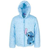 Casaco de inverno Puffer Jacket Disney Lilo & Stitch Girl Blue 6