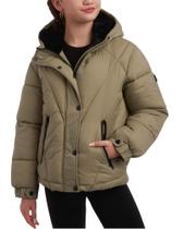 Casaco de inverno Steve Madden Heavyweight acolchoado Bubble Puffer