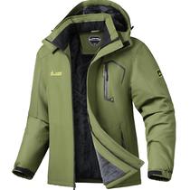 Casaco de inverno V.A.TOR 189 UNCO&BOROR Snow Jacket para homens verde XL
